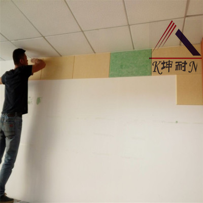 晉城市吊頂吸音板 聚酯纖維裝飾8MM吸音板工廠--8MM聚酯吸音板 墻體裝飾吸音板 阻燃板吸音降噪裝飾板 天花吊頂吸音板價格--廣州坤耐建材
